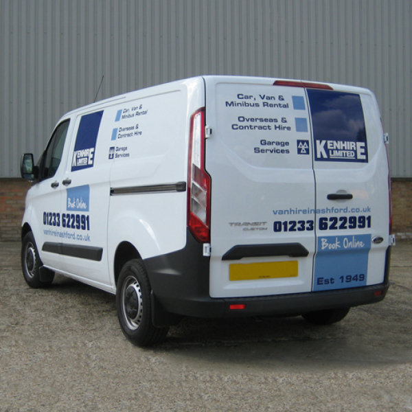 TRANSIT CUSTOM L1 H1 For Hire | Kenhire Limited