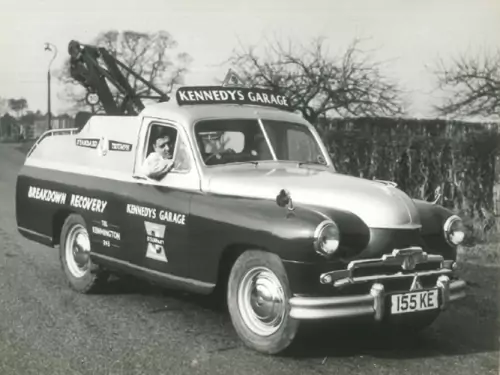 Photo: Standard Vanguard 18hp - Kennedy's Recovery Truck in 1958