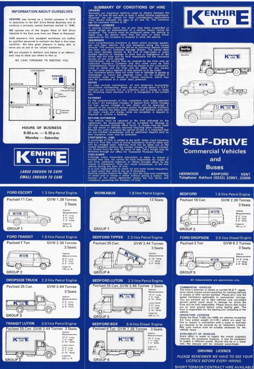 Photo: Commercial Vehicle Brochure from 1984