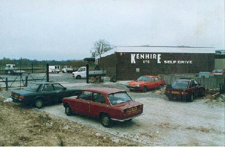 Photo: Kenhire's new storage compound in 1987.