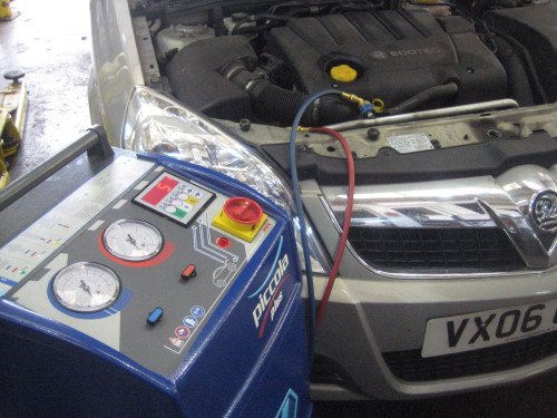 Photo: Kenhire's air conditioning equipment at work.