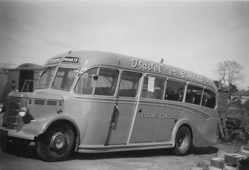 1954 - LesDons Coaches 1946 Bedford OB Duple 29 Seater