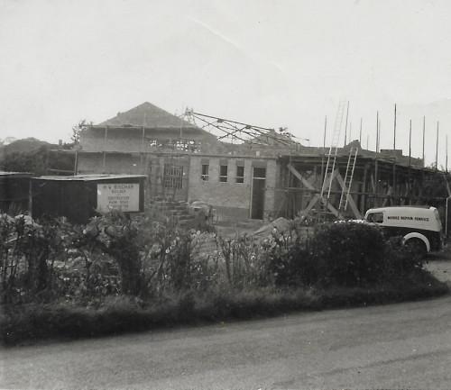 Photo: Kennedy's Garage under construction