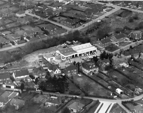Photo: Aerial View of Kennedys Garage & Faversham Road in 1967